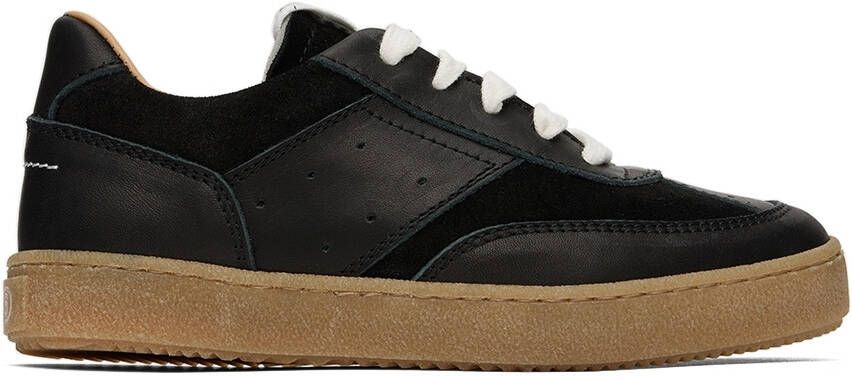 MM6 Maison Margiela Kids Black Low-Top Sneakers - Picture 5