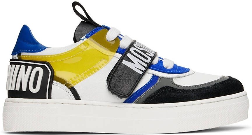 MM6 Maison Margiela Kids White Lace-Up Sneakers - Picture 2