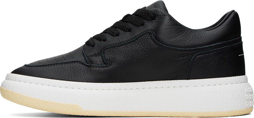 MM6 Maison Margiela Black Basketball Sneakers - Picture 3