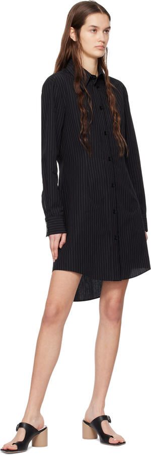 MM6 Maison Margiela Black & Red Sunken Buckle Sandals - Picture 5