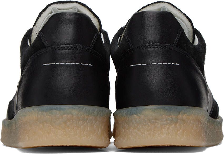 MM6 Maison Margiela Black Court Sneakers