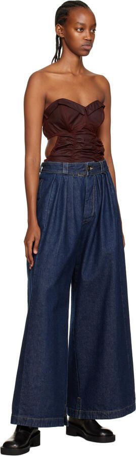 MM6 Maison Margiela Black Hand Buffed Boots - Picture 4