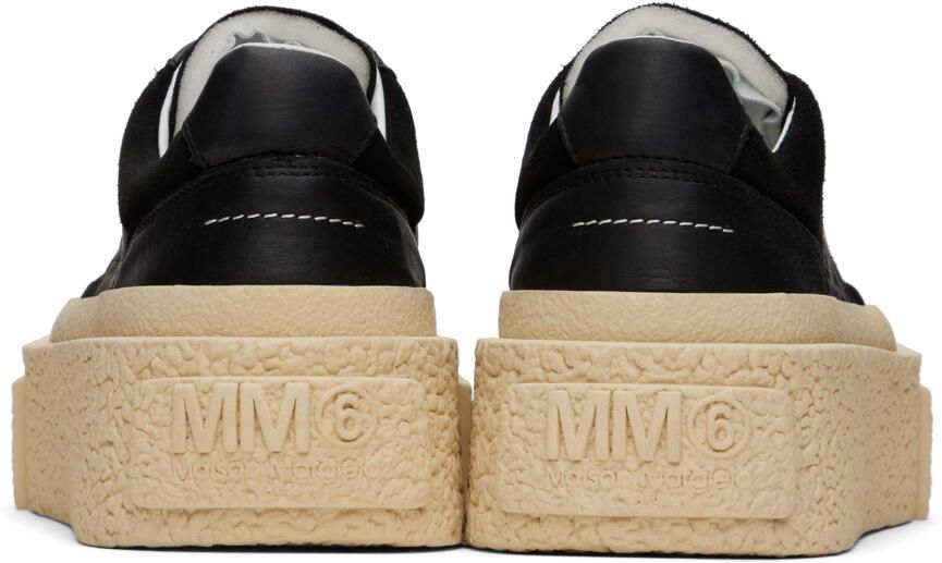MM6 Maison Margiela Black Platform Sneakers