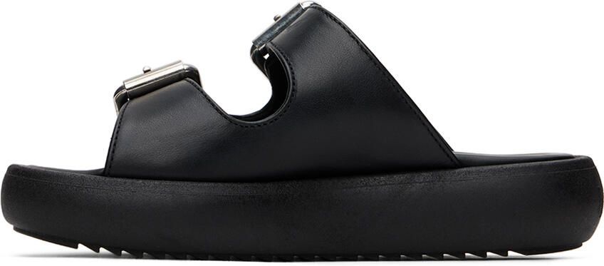 MM6 Maison Margiela Kids Black Buckle Sandals - Picture 2