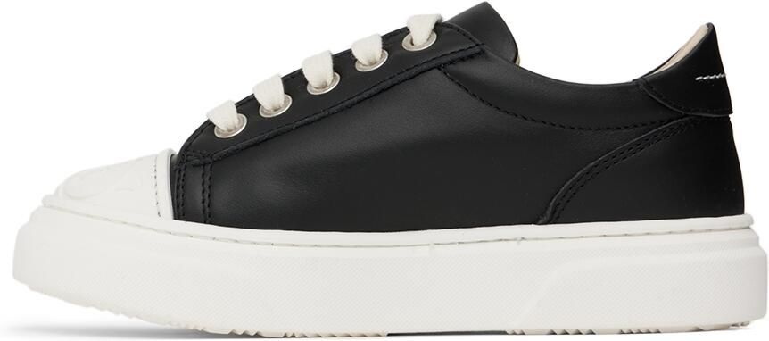MM6 Maison Margiela Kids Black Lace-Up Sneakers - Picture 3