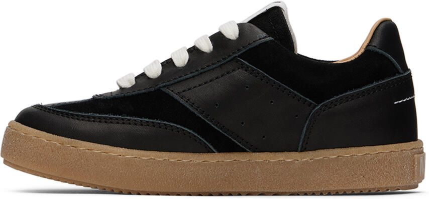 MM6 Maison Margiela Kids Black Paneled Sneakers - Picture 3