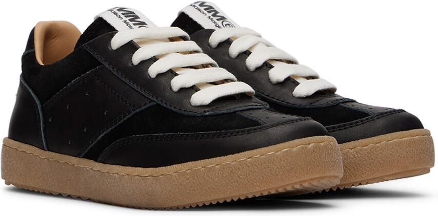 MM6 Maison Margiela Kids Black Paneled Sneakers - Picture 2