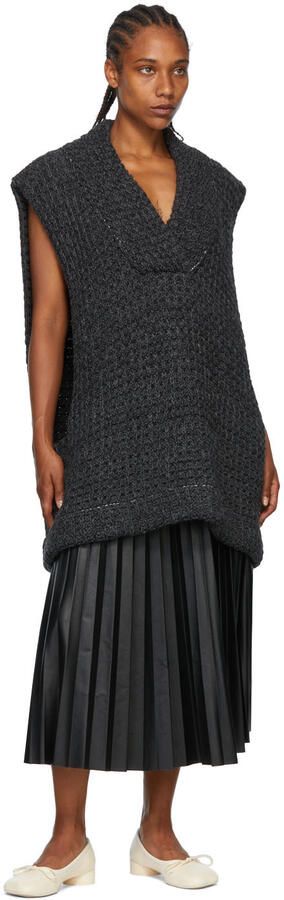 MM6 Maison Margiela Off-White Anatomical Ballerina Heels - Picture 3