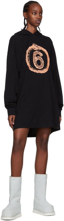 MM6 Maison Margiela Off-White Suede Boots - Picture 4