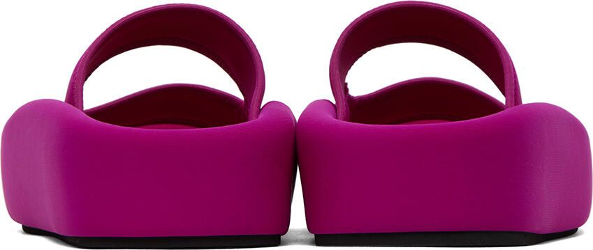 MM6 Maison Margiela Pink Sunken Sandals