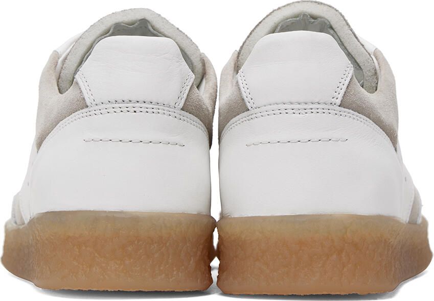 MM6 Maison Margiela White Court Sneakers
