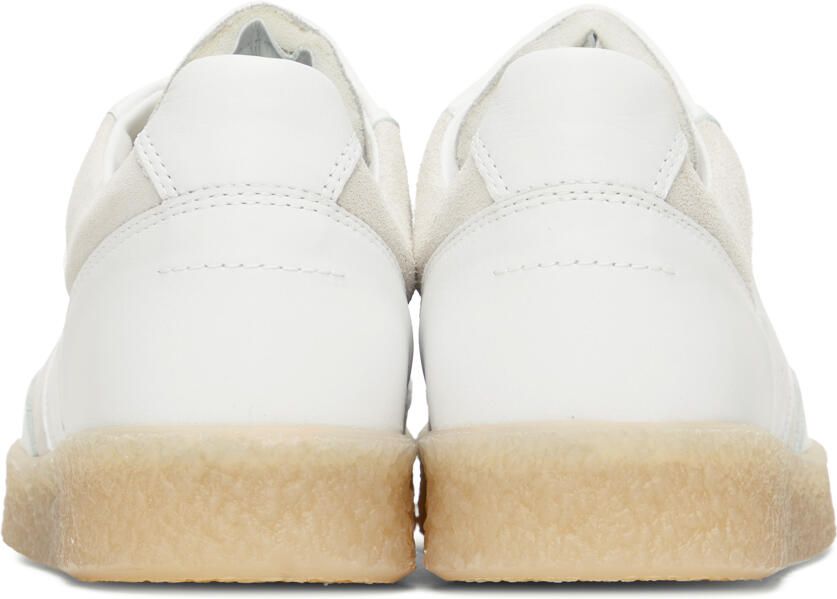 MM6 Maison Margiela White Replica Sneakers