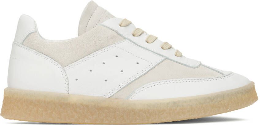 MM6 Maison Margiela White Replica Sneakers - Picture 5