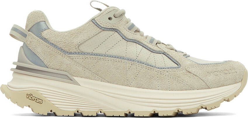 Moncler Beige Lite Runner Sneakers - Picture 5