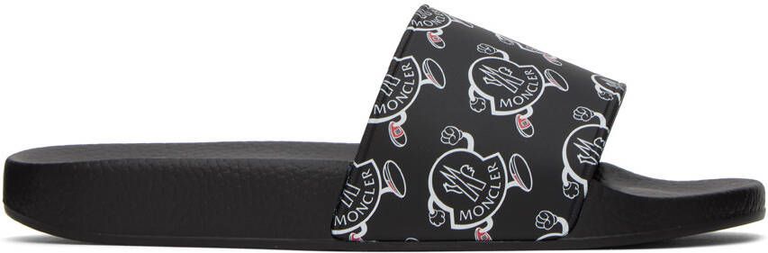 Moncler Black Basile Sandals - Picture 5