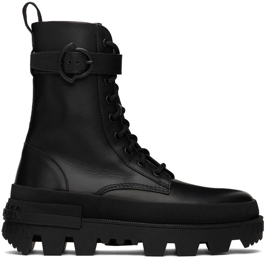 Moncler Black Carinne Boots - Picture 5