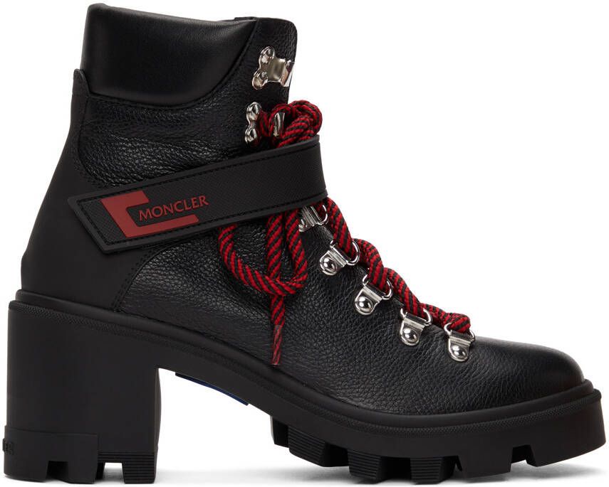 Moncler Black Carol Hiking Boots - Picture 5