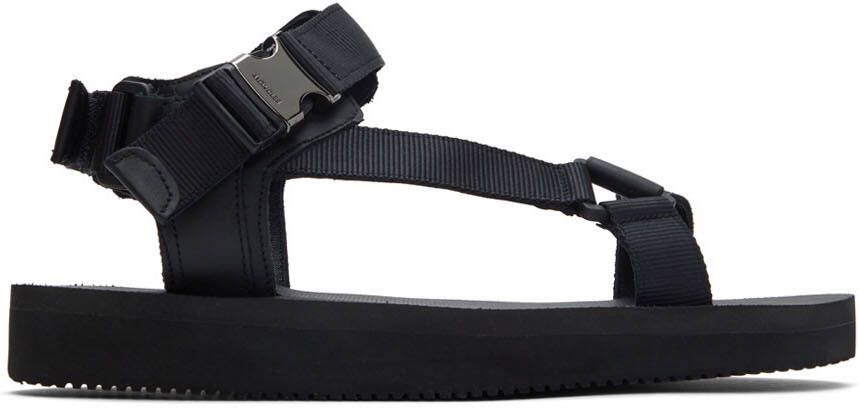 Moncler Black Flavia Buckle Sandals - Picture 5