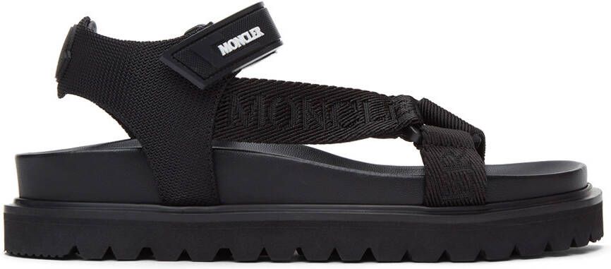 Moncler Black Flavia Sandals - Picture 5
