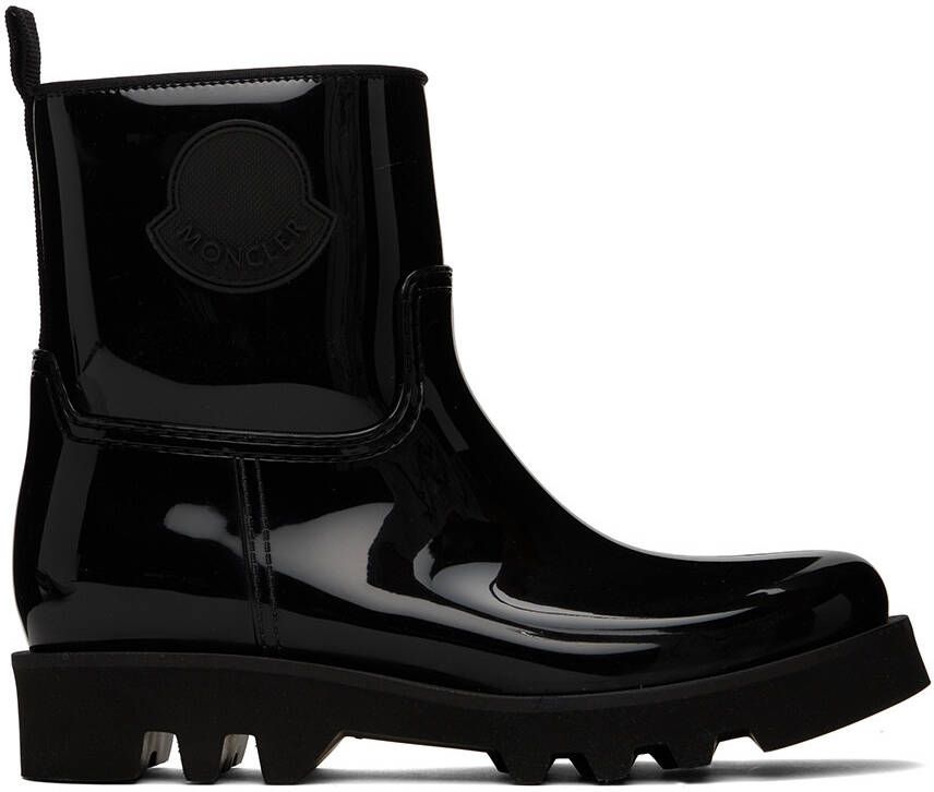 Moncler Black Ginette Boots - Picture 5