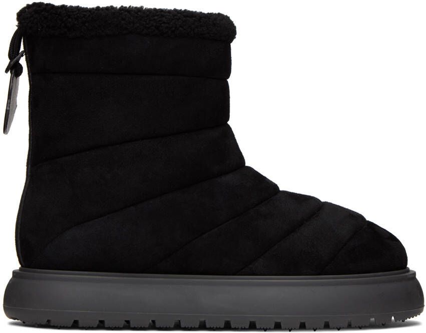 Moncler Black Hermosa Ankle Boots - Picture 5