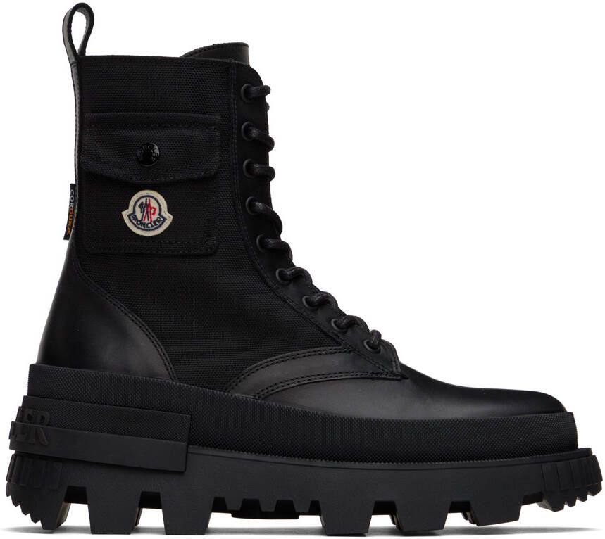 Moncler Black Konture Pocket Boots - Picture 4