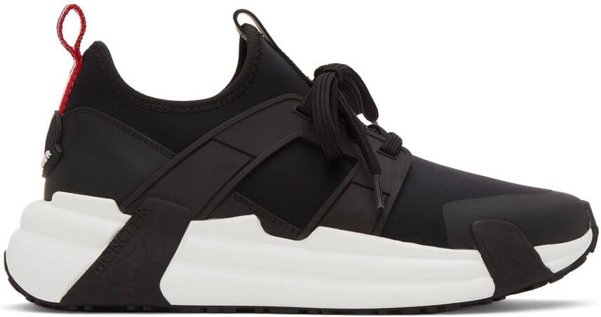 Moncler Black Lunarove Low-Top Sneakers - Picture 5