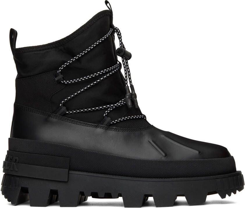 Moncler Black Mallard Boots - Picture 4