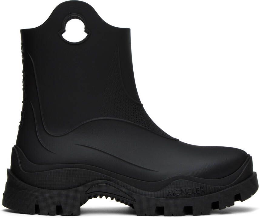 Moncler Black Misty Rain Boots - Picture 4