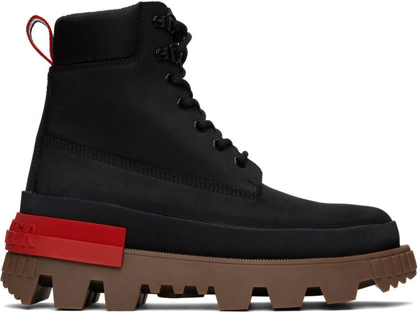 Moncler Black Mon Corp Boots - Picture 5