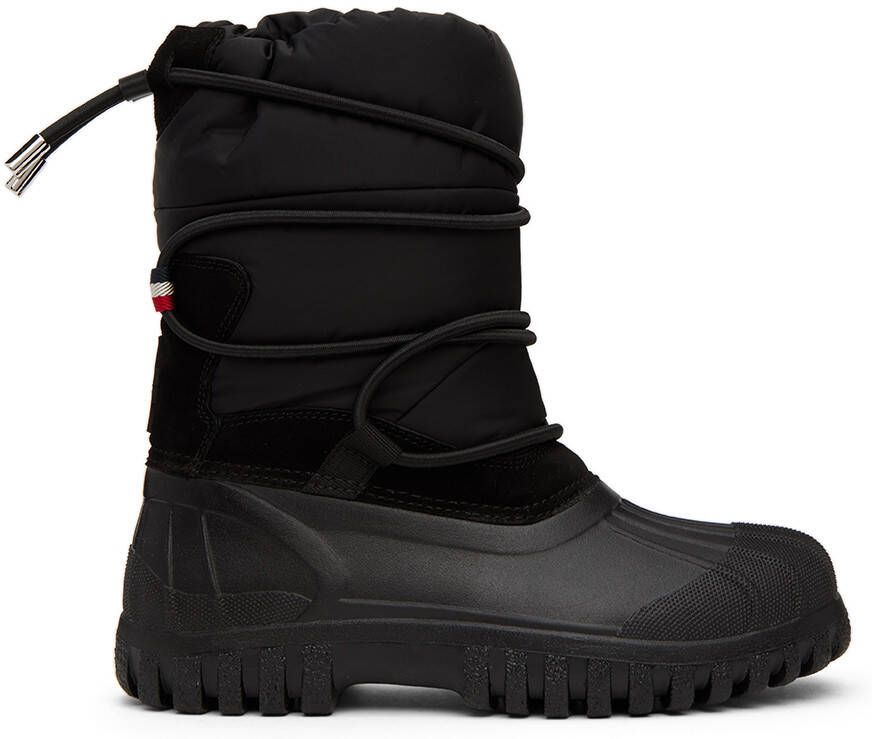 Moncler Enfant Kids Black Chris Snow Boots