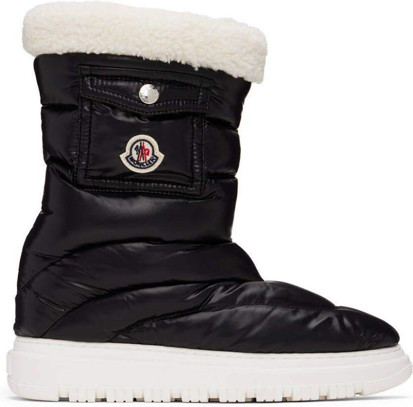 Moncler Enfant Kids Black Petit Gaia Boots