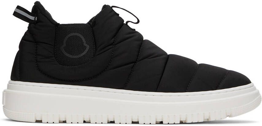 Moncler Enfant Kids Black Petit Trailgrip Après Sneakers