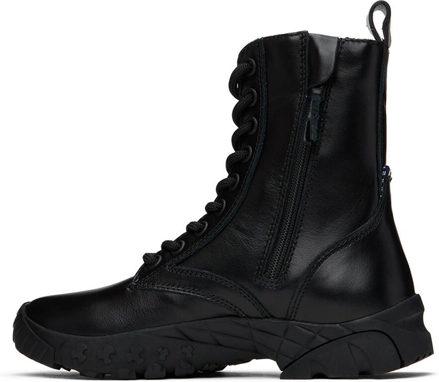 Moncler Enfant Kids Black Petit Larue Trek Boots