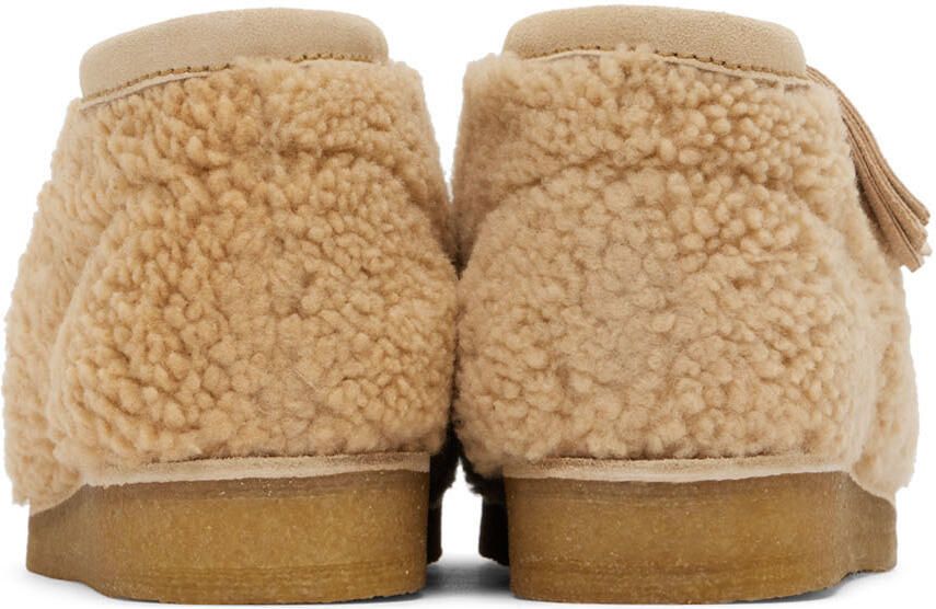 Moncler Genius 2 Moncler 1952 Beige Clarks Edition Wallabee Boots