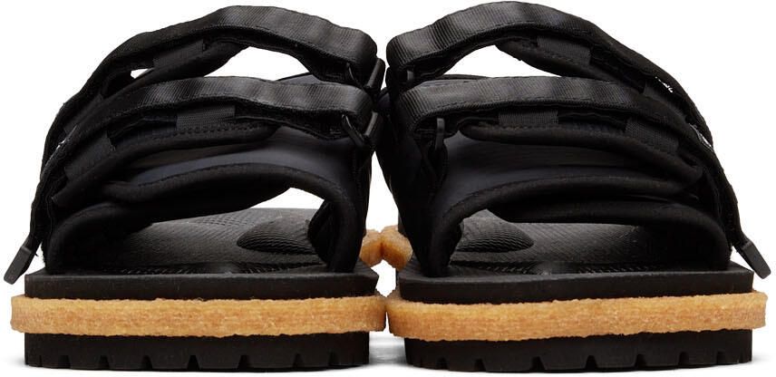 Moncler Genius 2 Moncler 1952 Black Moto Mountain Sandals - Picture 3