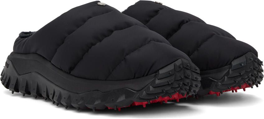 Moncler Genius 6 Moncler 1017 Alyx 9SM Black Trailgrip Après Mules - Picture 2