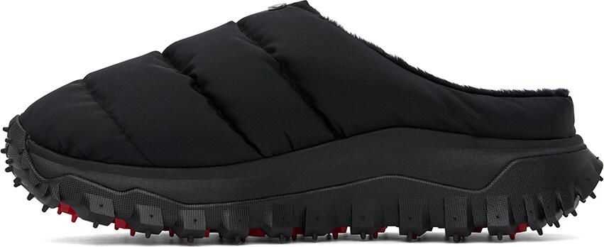 Moncler Genius 6 Moncler 1017 Alyx 9SM Black Trailgrip Après Mules - Picture 3