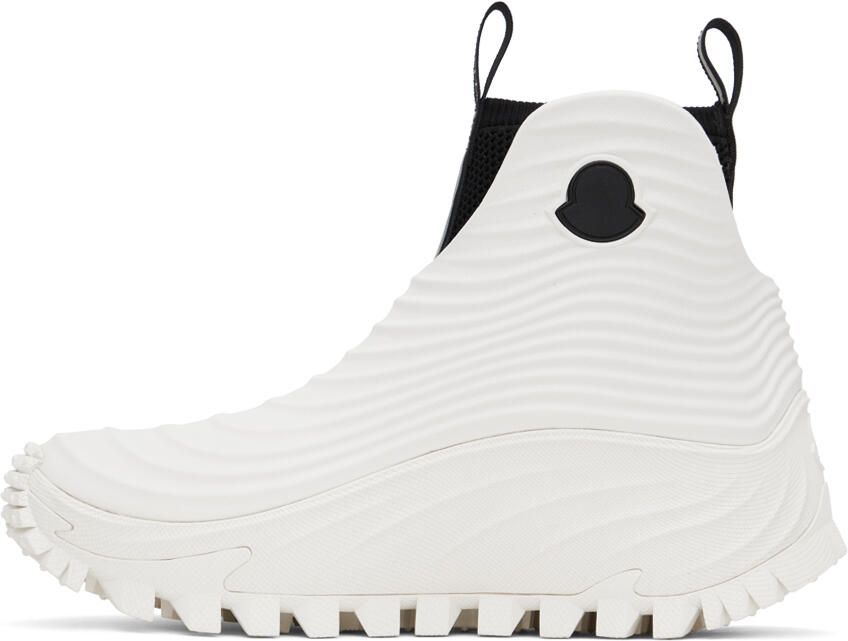 Moncler Genius Moncler Alicia Keys White Acqua High Rain Boots - Picture 3