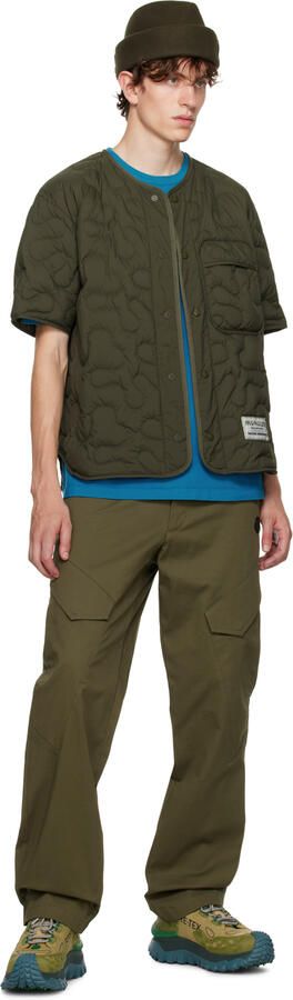 Moncler Genius Moncler Salehe Bembury Green Trailgrip Grain Sneakers - Picture 6