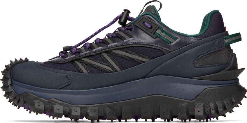 Moncler Grenoble Navy Trailgrip GTX Sneakers - Picture 3