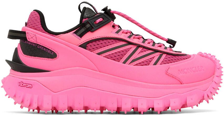 Moncler Grenoble Pink Trailgrip GTX Sneakers - Picture 5