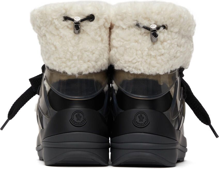 Moncler Beige & Black Insolux M Boots - Picture 2