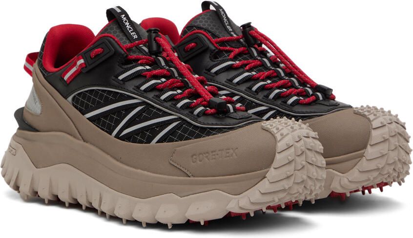 Moncler Black & Beige Trailgrip GTX Low Sneakers - Picture 2