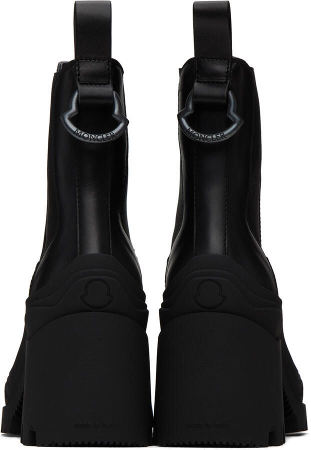 Moncler Black Envile Ankle Boots - Picture 5