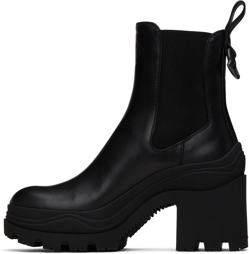 Moncler Black Envile Ankle Boots - Picture 2