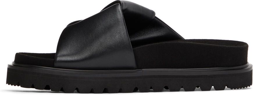 Moncler Black Fantine Sandals