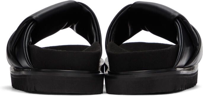 Moncler Black Fantine Sandals - Picture 3