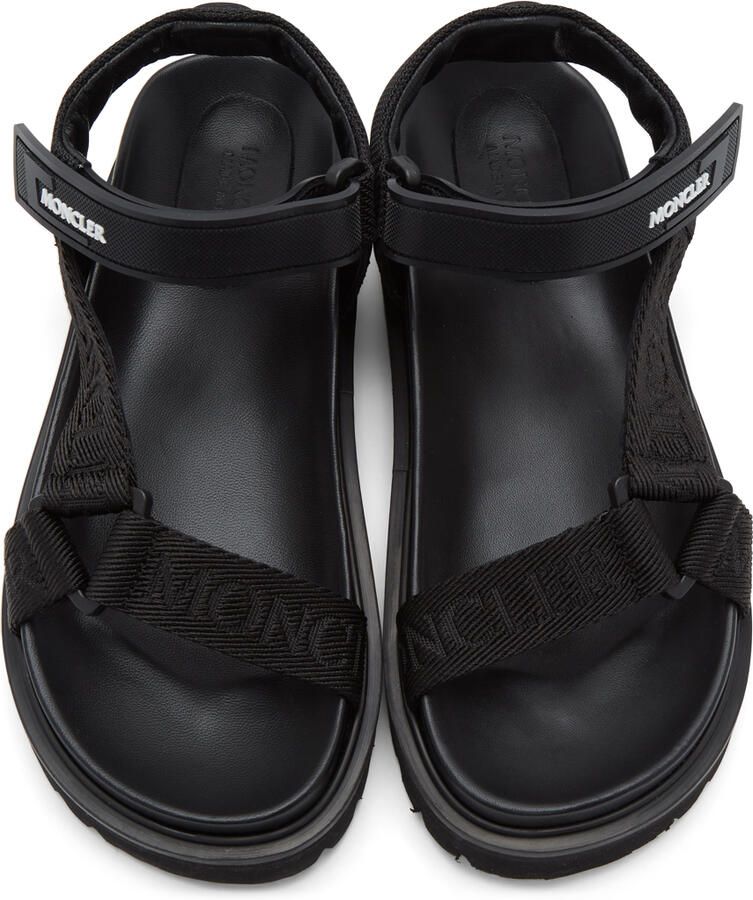 Moncler Black Flavia Sandals