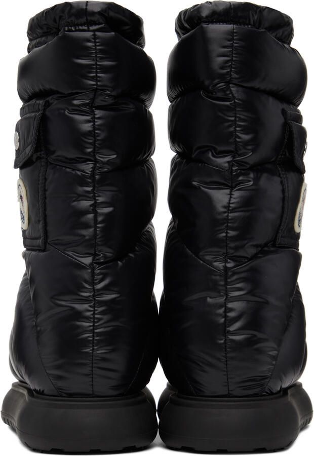 Moncler White Gaia Pocket Boots - Picture 6